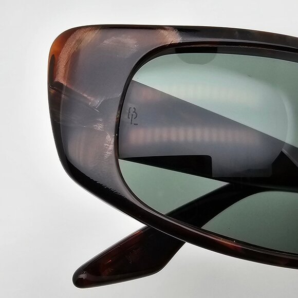 Ray-Ban B&L W1927 XXAO Tortoise Frame G-15 Green Glass Lens Cat Eye Sunglasses main image 4